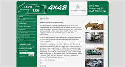Desktop Screenshot of janstaxi.dk